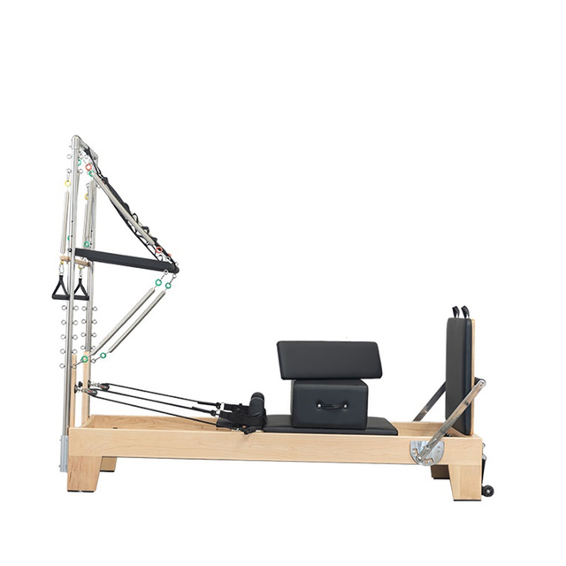 Maple Pilates Reformer with Half Tower