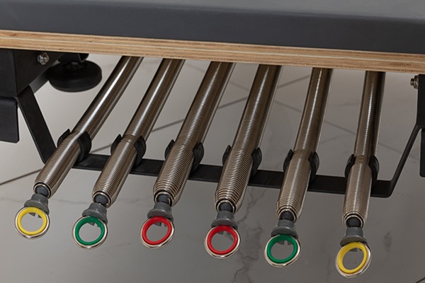 Adjustable Spring Resistance for Varied Training Levels