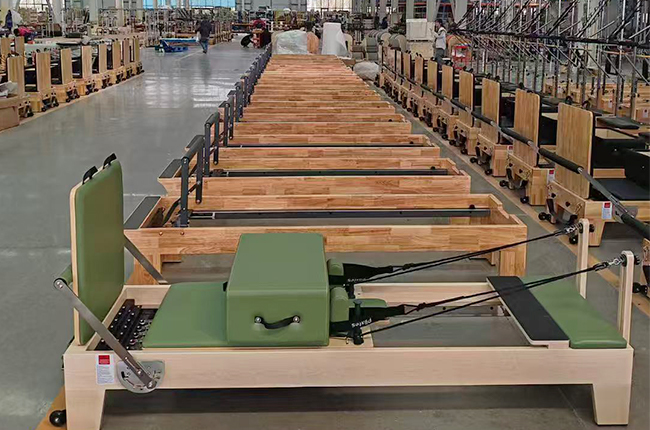 Megaformer production line at Agbfitness factory