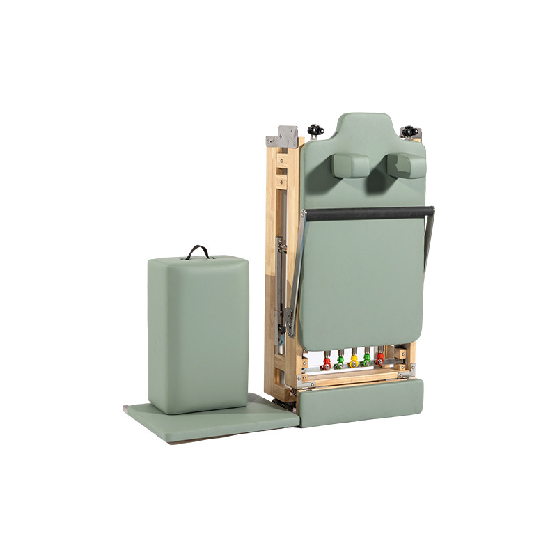 Oak Foldable Pilates Reformer