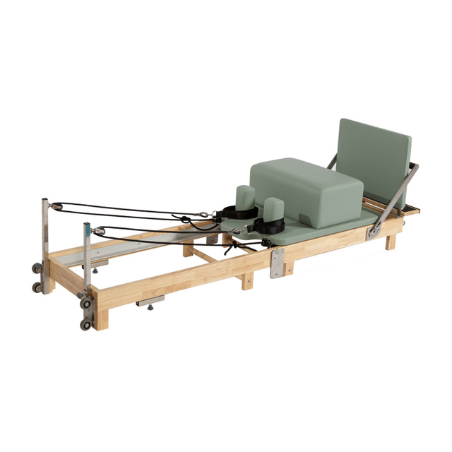Oak Foldable Pilates Reformer