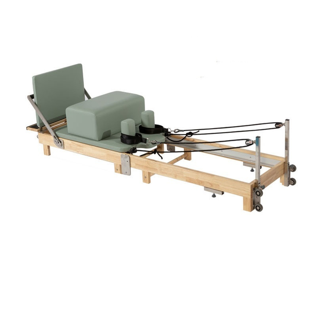 Oak Foldable Pilates Reformer