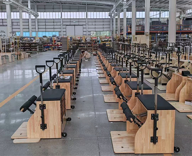 Megaformer production line at Agbfitness factory