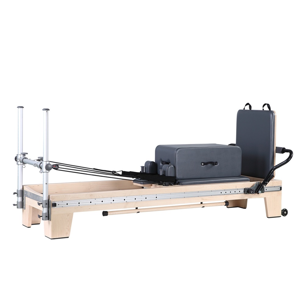 Pilates Reformer with Aluminum Lanyard Posts