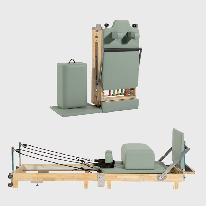 Oak Foldable Pilates Reformer
